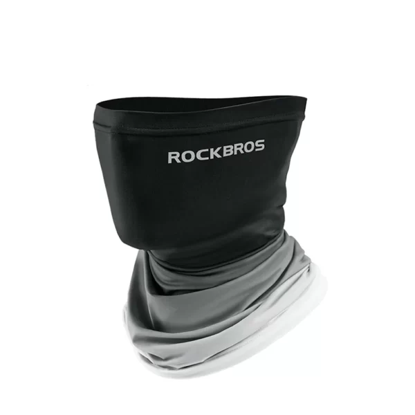 Bandana RockBros Ciclismo Licra WB211 Negro/Blanco