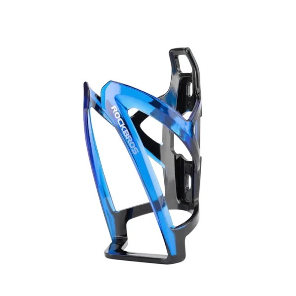 Portabotella Rockbros Acrilico MTB Rojo-Azul - Imagen 2