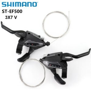 Palancas Integradas Shimano V-Brake EF500 3X7 V en Caja