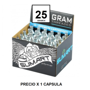 Bombitas de C02 Sumart 25 g (UND)