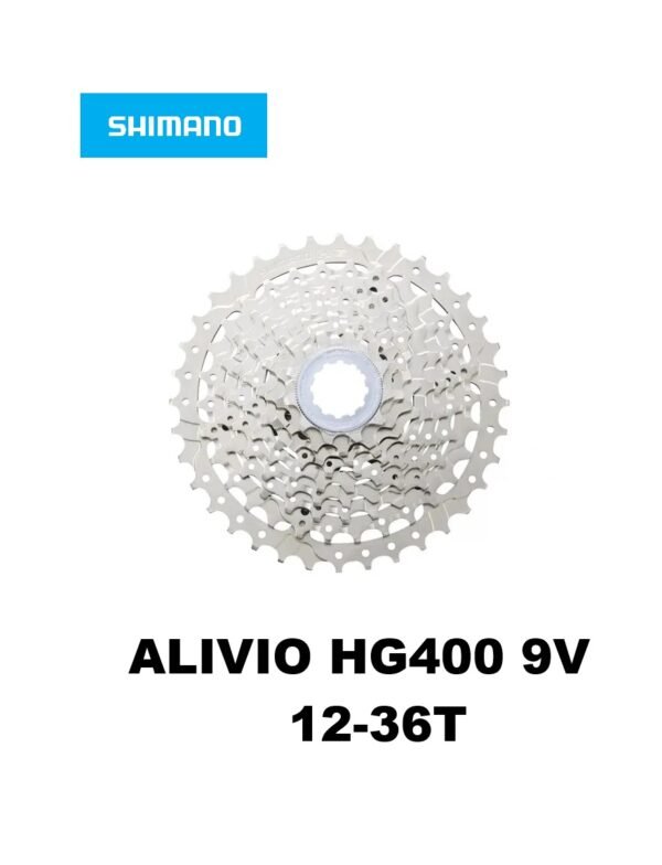 Piñon Shimano Alivio 9V HG400 12-36T en Caja