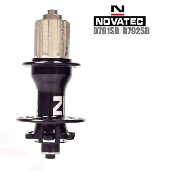 Maza Posterior Novatec D792SB 32H 9x135mm Ultralight Black Taiwan