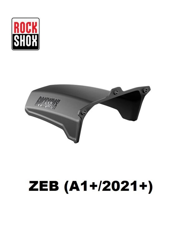 Guardabarro MTB Corto Rock Shox Negro-ZEB (A1+/2021+)