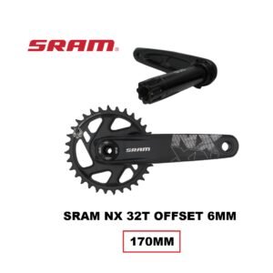 Biela Sram Nx Eagle 32T 6mm offset Brazo 170mm "OEM" sin caja