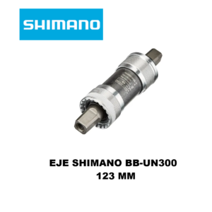 Eje de Pedalier Sellado Shimano BB-UN300 123mm 68 mm