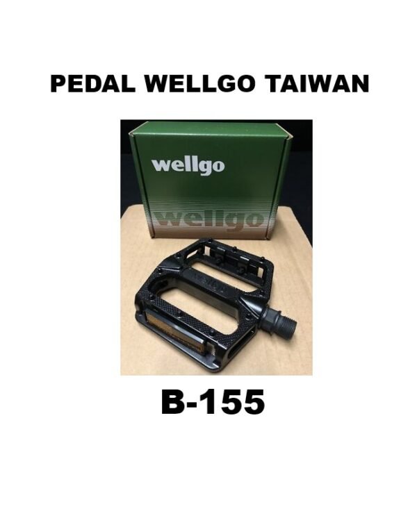 Pedal Wellgo Aluminio B-155 Taiwán en Caja