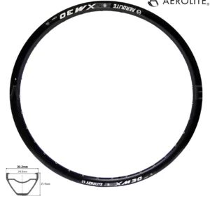 Aros MTB Aerolite XM30 27.5″ 36H Remachado Disco