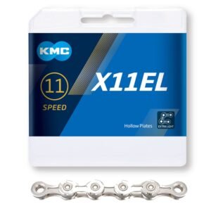 Cadena KMC x11V Extra Light 118 Link Silver Original