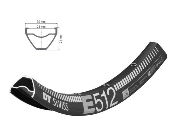 Aros Dt Swiss E 512 29″ 32H Enduro TR (1 UND)