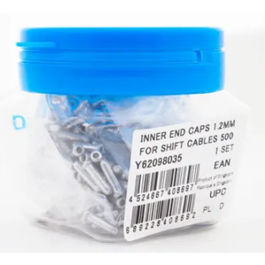 Terminales Shimano para Cables 1.2mm Pote Plateados (500 pcs)