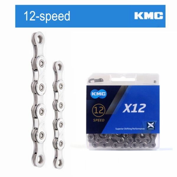 Cadena KMC X12 V Silver/Silver Original Taiwán