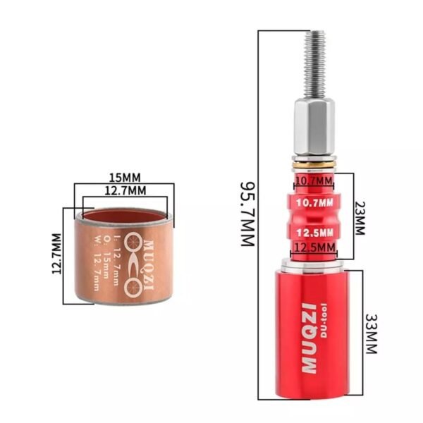 Herramienta Busing de Shox (Busing)  Marca Muqzi Aluminio Red - Imagen 3