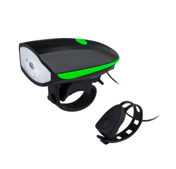 Luz Frontal 250 Lm Carga USB + Timbre 140 db