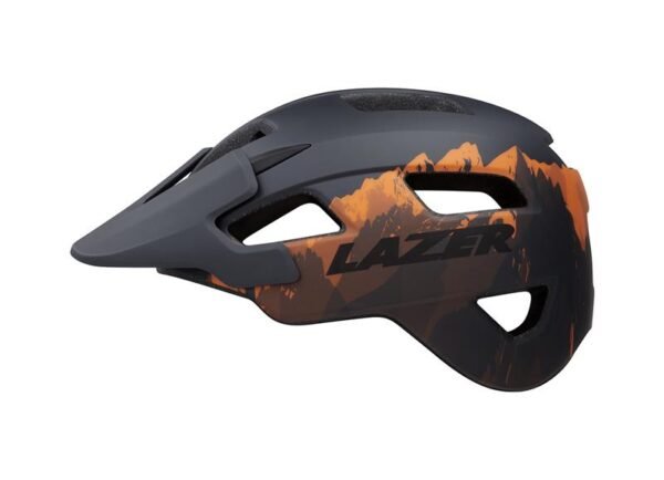 Casco Lazer Chiru Negro/Naranja MTB Talla L (58-61cm) - Imagen 2