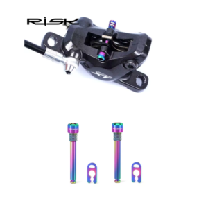 Tornillo Risk Titanio para Pastilla de Freno Shimano/Sram ( 1 Par)
