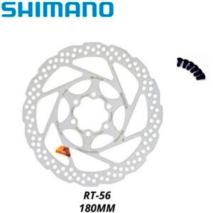 Disco de Freno Shimano Alivio RT56 180 mm 6 Tornillos en Caja
