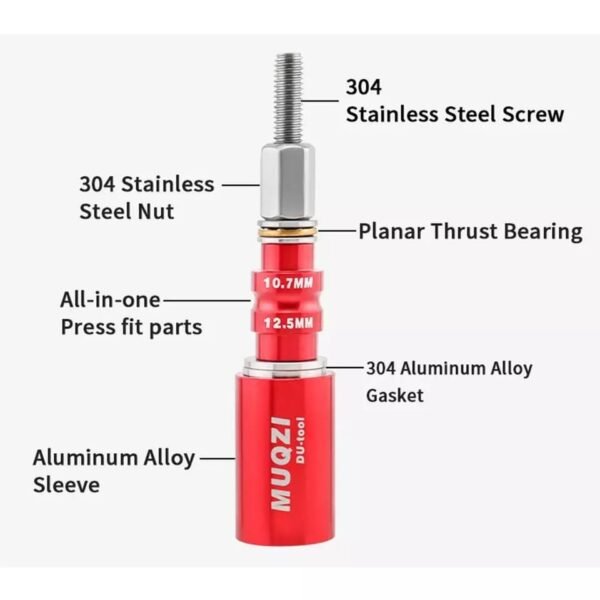 Herramienta Busing de Shox (Busing)  Marca Muqzi Aluminio Red - Imagen 5