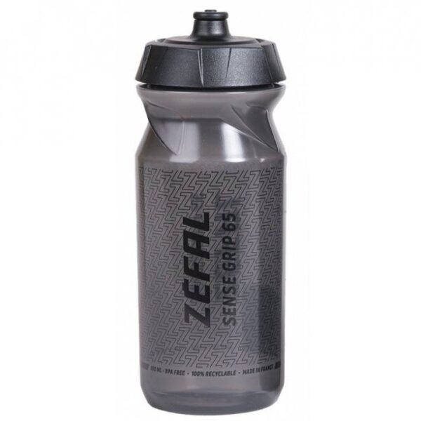 Botella Zéfal Sense Grip 65 650ml - negro / negro