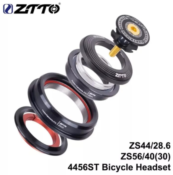 Tazas de Dirección ZTTO Tapered ZS56/44mm Semi-integrada Rodajes