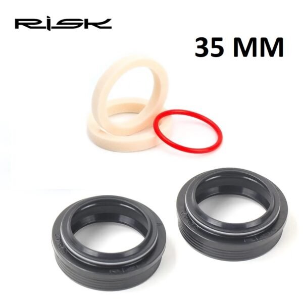 Kit de Retenes Risk 35mm + Esponja + Oring ( 1Par) - Imagen 2