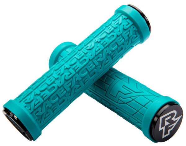 Grips Race Face Grippler Lock On Turqouise - Imagen 2