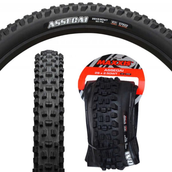 Llanta Maxxis Assegai 29×2.50 WT EXO/TR/ 60 TPI