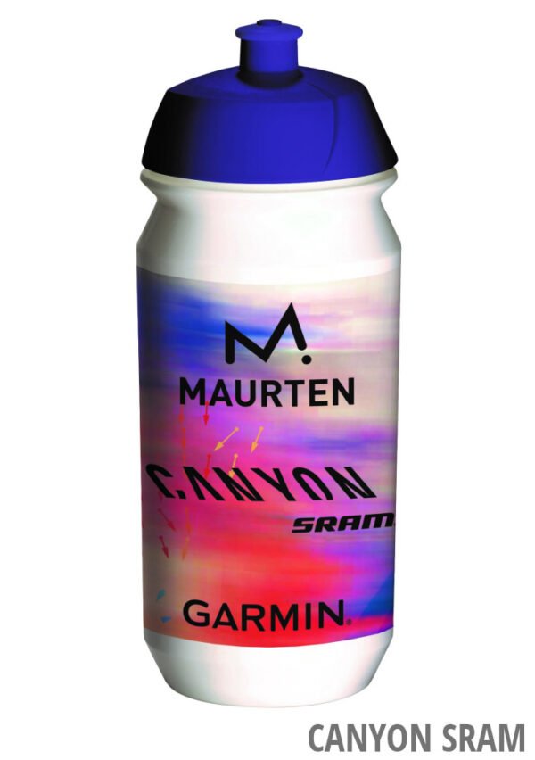Botella Tack Pro Team Canyon Sram Garmin 500 ml - Imagen 2