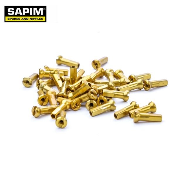 Niples Profesionales SAPIM Polyax Aluminio Gold 14mm Secure Lock (1 Niple )