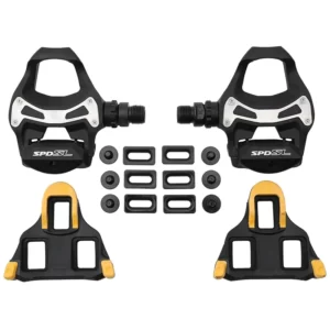 Pedal Shimano de Ruta PD-R550-L Black Par + Calas