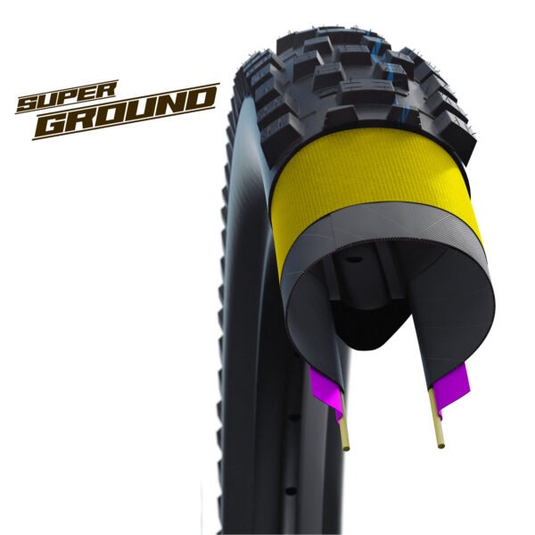 Schwalbe Racing Ralph 29x2.25" Evolution AddixSpeed SuperGround TLEasy E-25 ( Posterior) - Imagen 5