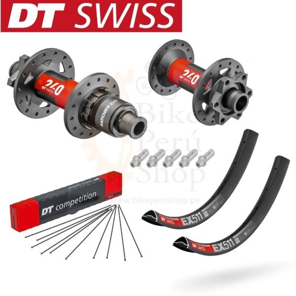 Proyecto SET DE AROS DT SWISS 240s/EX511/ DT COMPETITION (A PEDIDO)