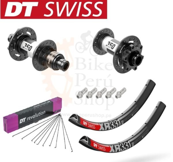 Proyecto SET DE AROS DT SWISS 350/XR331/ DT REVOLUTION (A PEDIDO)