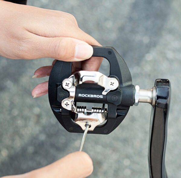 Pedales Automáticos Mixtos Rock Bros SPD-372 Clips con Calas - Imagen 3