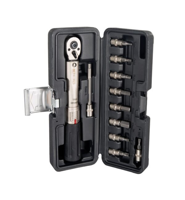 Llave dinamométrica torquimetro BeTools 2-24 Nm 10 funciones Taiwán