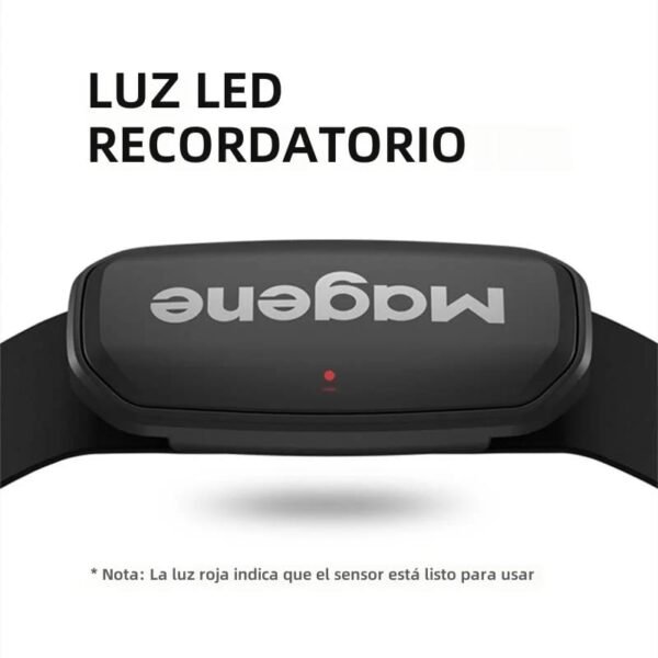 Banda de Sensor Cardiaco Magene H303 HR  Bluetooth4.2/ ANT+ - Imagen 3