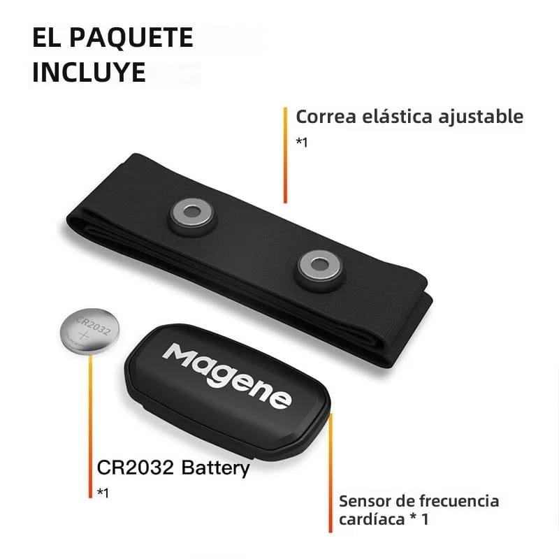 Banda Cardiaca H64 Magene Bluetooth/Ant+ –  - La Tienda de  Running