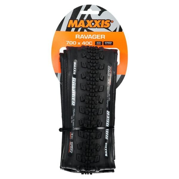Llanta Maxxis Gravel  Ravager 700 x 40C Exo/Tr 120 TPI PSI 60 Max