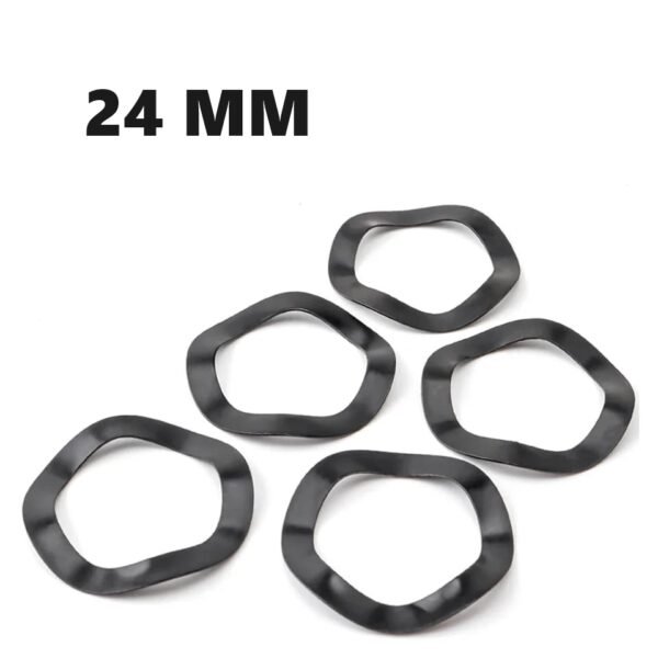 Arandela Ondulada (para bicicleta) de Botom Bracket/Biela 24mm ( 1 Und) Unica Medida.