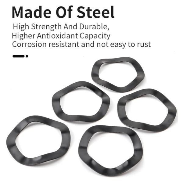 Arandela Ondulada (para bicicleta) de Botom Bracket/Biela 24mm ( 1 Und) Unica Medida. - Imagen 2