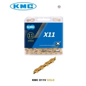 Cadena KMC X11 v Gold 118 Link Original Taiwán
