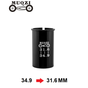 Adaptador de Tija Muqzi de 34.9 a 31.6 mm Aluminio