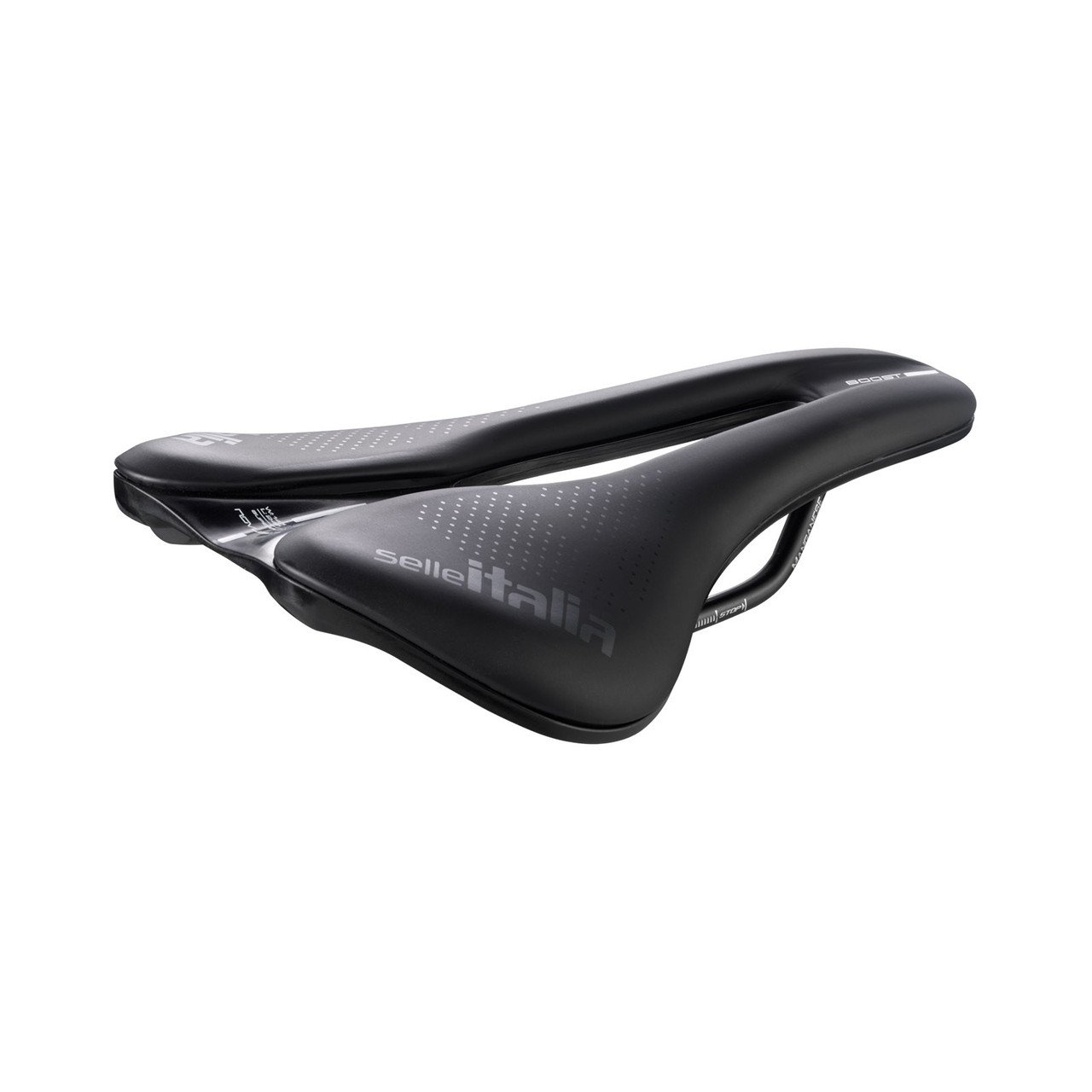 Sillín Selle Italia Novus Boost Evo TM - Superflow L (145×245 mm) Black 265 gr - Imagen 4