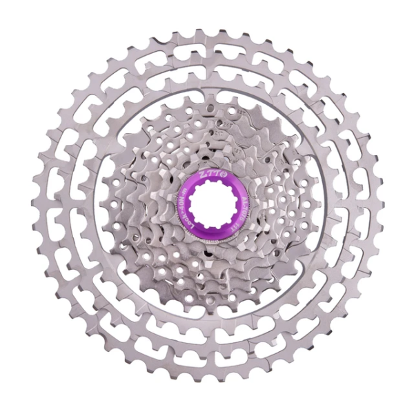 Piñon ZTTO UltraLight SLR2 CNC 10v 11-46T Plata HG - Imagen 2
