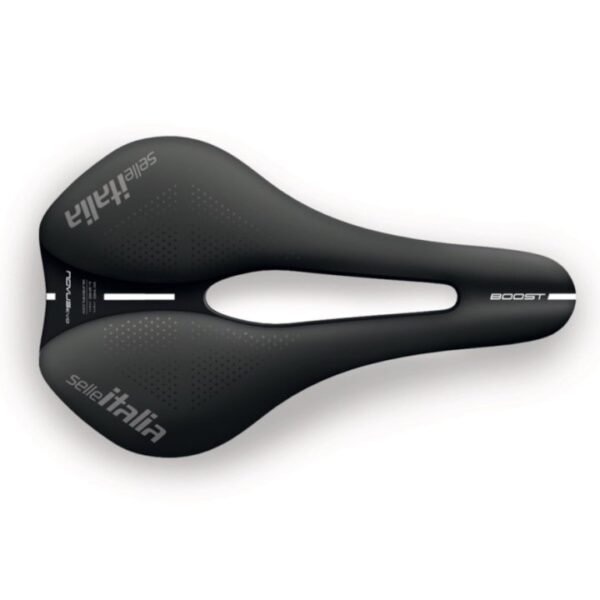 Sillín Selle Italia Novus Boost Evo TM - Superflow L (145×245 mm) Black 265 gr - Imagen 2