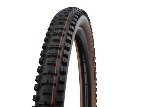 Llanta Schwalbe Big Betty 29x2.40 Super Gravity ADDIX Soft EVO SnakeSkin TLE Bronze Skin - Imagen 3