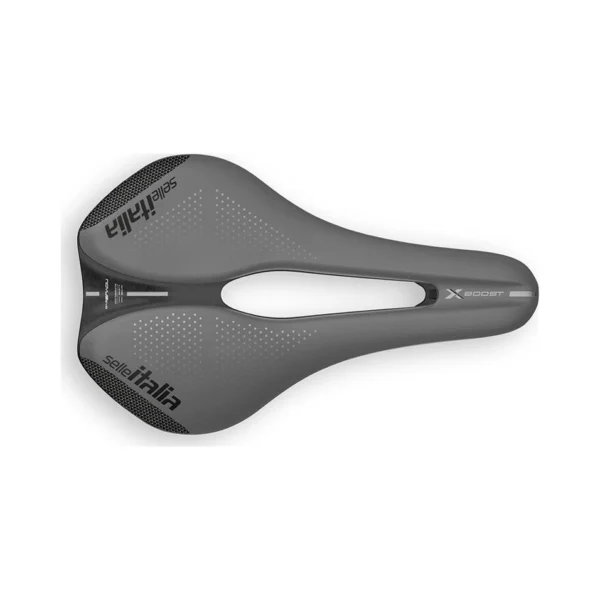 Sillín Selle Italia Novus Boost Evo X-Cross Superflow TM Talla L (145×245 mm) Gris 251 gr - Imagen 2