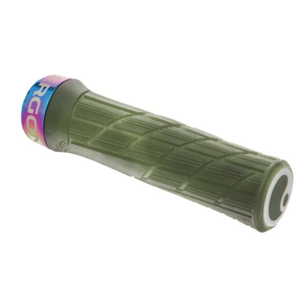 Grips Ergon GE1 Evo Factory Verde/Rainbown Donwhill 2024 UCI - Imagen 2
