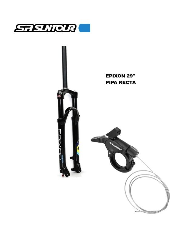 Horquilla Suntour Epixon 29″ Tubo recto Aire 120mm Qr 9x100mm