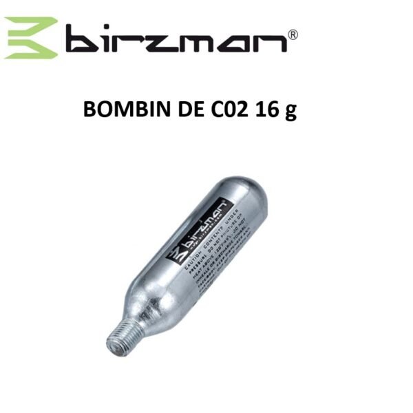 Cartucho de C02 Birzman de 16g Enroscables