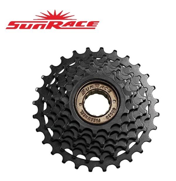 Piñon de Rosca Sunrace 7v 14-28T Black en Caja Taiwan